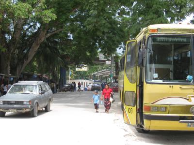 Grenze Guatemala - Belize