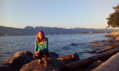 Am Strand irgendwo in Kitsilano Am Strand irgendwo in Kitsilano