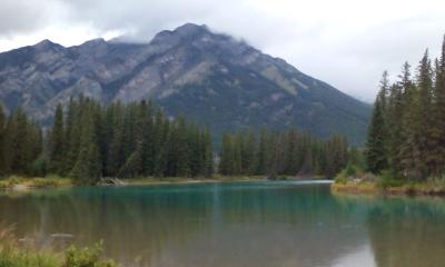 in Banff...das pure Kanadaklischee ;)