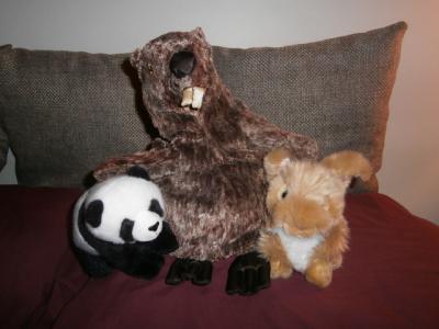 treffen sich ein Biber, ein Panda und ein Kaninchen...