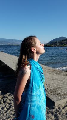 Sonne geniessen am Strand