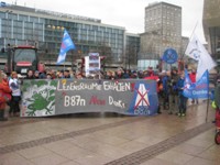 Demonstration gegen die B87n
