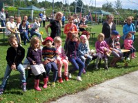 Kinderprogramm beim Sommerfest 2014 des KGV "Gartenfreunde Südost"