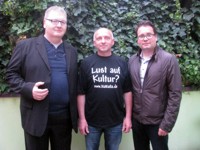 Haben weiter Lust auf Kultur: Hans-Jürgen Rüstau, Harald Mannsfeld und Tobias Meier (von links).