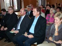 Tobias Meier, Hans-Jürgen Rüstau, Dr. Schirmbeck, Andreas Brünner und Elke Müller