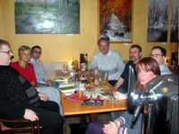 Rilke-Abend im cafe esprit am 15.12.10