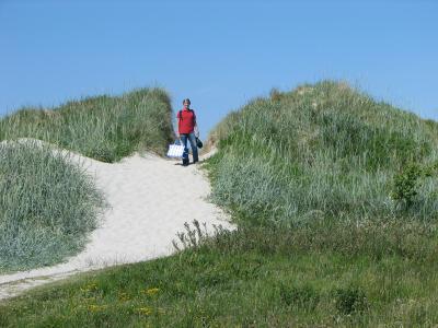 Andi schleppt die Sachen..ich mach Fotos