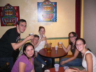 This is in a pub called Doc's Place, where we went during orientation. This is in a pub called Doc's Place, where we went during orientation.