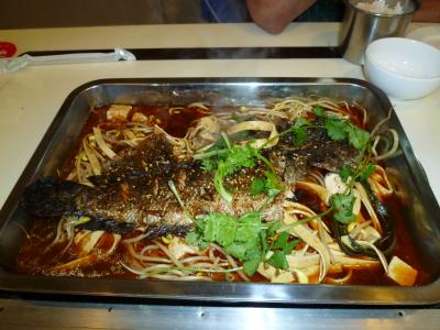 Leckeres chinesisches Fischgericht.