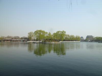 Der Qianhai-See in Peking.