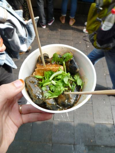 Stinktofu, fertig zum Verzehr