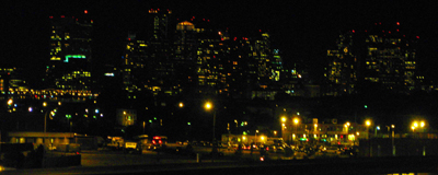 Boston bei Nacht