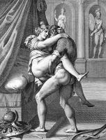 Caracci: Briseis e Achille