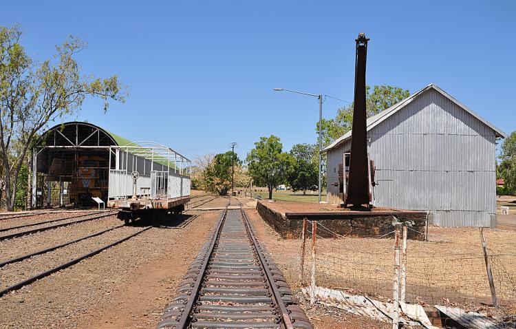 Bahnhof in Pine Creek