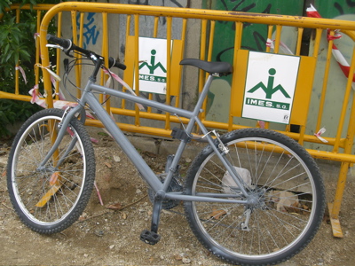 now we have an old bike