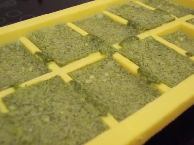 Basilikumwürfel Basilikumwürfel