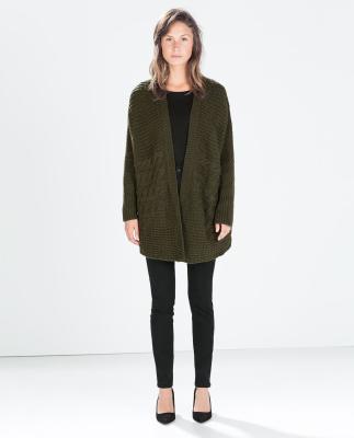Das ist die Strickjacke auch von ZARA