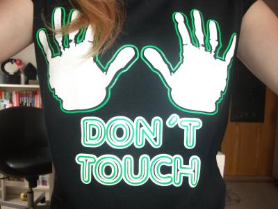 don't touch