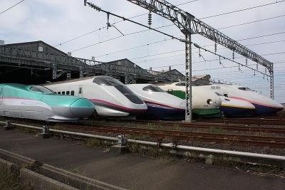 Shinkansen im Nordosten Japans