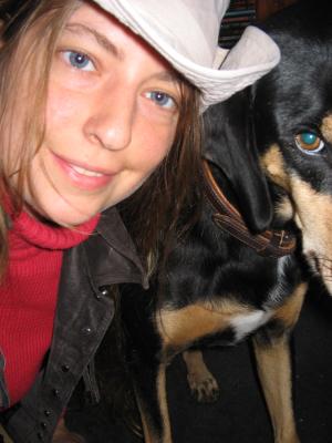 Plfegehund Tara und meine Wenigkeit...