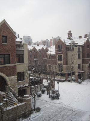 Der Blick aus unserem Schlafzimmer