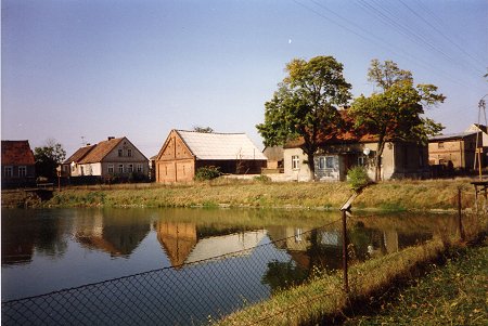 Der Teich im Dorf K., heute