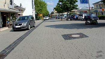 Durchfahrt am Konrad-Adenauer-Platz Siershahn