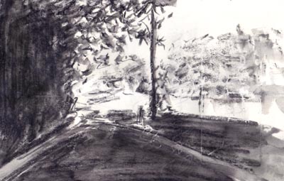 Kohle, verwaschen