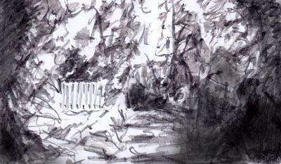 Bleistift, Wasserfarbe