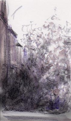 Bleistift, Wasserfarbe