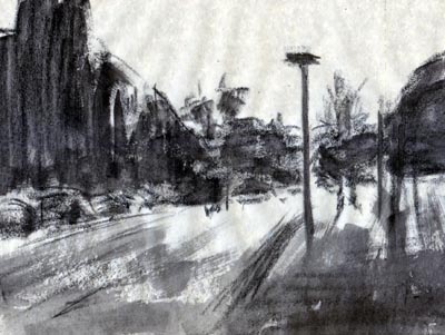 Kohle, verwaschen