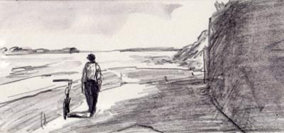 Bleistift, Wasserfarbe