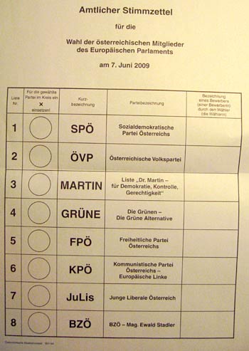 Ballot. (novala) Ballot. (novala)