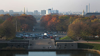 View from Völkerschlachtdenkmal. (novala) View from Völkerschlachtdenkmal. (novala)