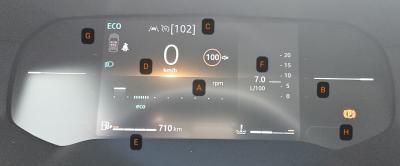 Instrument cluster Kangoo 2025