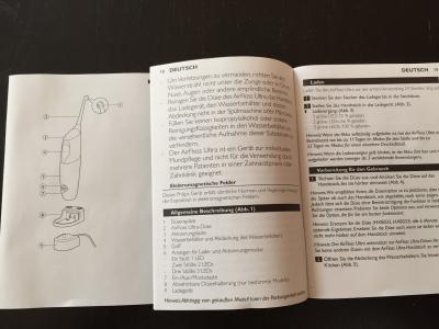 Philips Sonicare AirFloss Ultra Handbuch