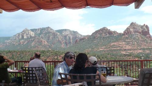 Aussicht von der Veranda