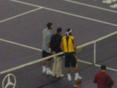 federer + nadal presseshooting