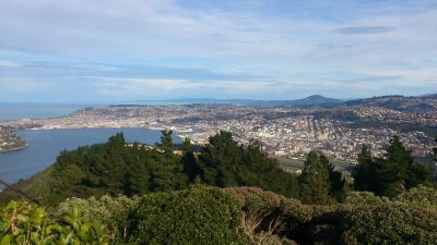 Das ist Dunedin von oben. Der Platz war mein Favourite Das ist Dunedin von oben. Der Platz war mein Favourite