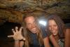 in neuseelands Hoehlen trifft man auf allerlei garstig Gestalten - jaja (Selina und meine Wenigkeit)
