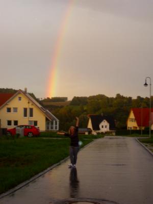 Der wunderschönste Regenbogen, den ich je sah. Der wunderschönste Regenbogen, den ich je sah.