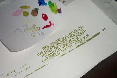 wir danken f&uuml;r eine &uuml;berraschend vegane Einf&uuml;hrung in die Geheimnisse der veganen druckkunst, oops.