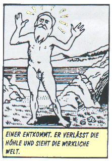 (Abbildung aus: Osborne, Philosophie - Eine Bildergeschichte für Einsteiger) (Abbildung aus: Osborne, Philosophie - Eine Bildergeschichte für Einsteiger)