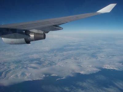 Flug ueber die Hudson Bay Flug ueber die Hudson Bay
