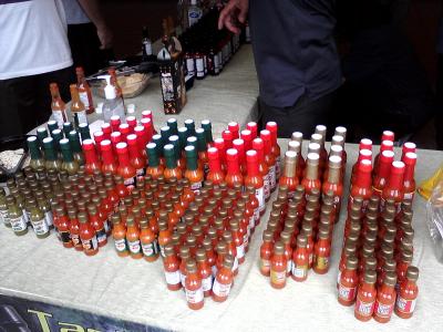 Einer der zahlreichen St&auml;nde und viele sahen so aus.