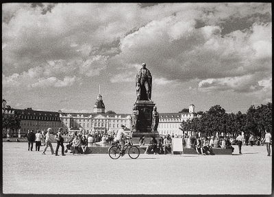 Yashica RAPID half 17EE + B+W 040 Orange Filter