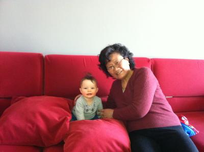 Hannah mit Ayi Hannah mit Ayi