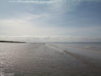 Burnham-On-Sea Küste