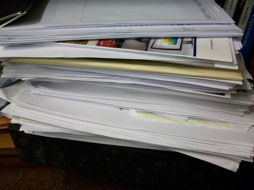 Pile of work