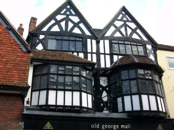 alte Hausfassade in Salisbury